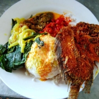 Nasi ikan Bakar Mujair