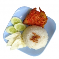 NASI AYAM PENYET