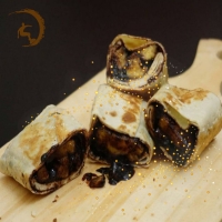 Kebab Pisang Coklat