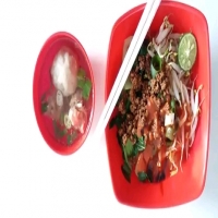 Bakmie + Bakso + Pangsit