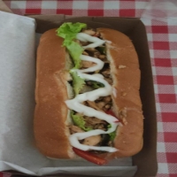 Fahita sandwich sedang