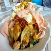 Gado-gado + Nasi/Lontong