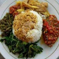 Nasi + Ikan Tongkol Balado