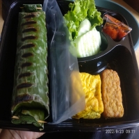 Nasi Bakar Cumi komplit (PO H-1)