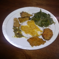 NASI RENDANG + PERKEDEL