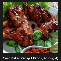 Ayam Bakar Kecap 1 Ekor (Potong 4)