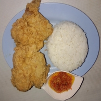 AYAM GEPREK COMBO